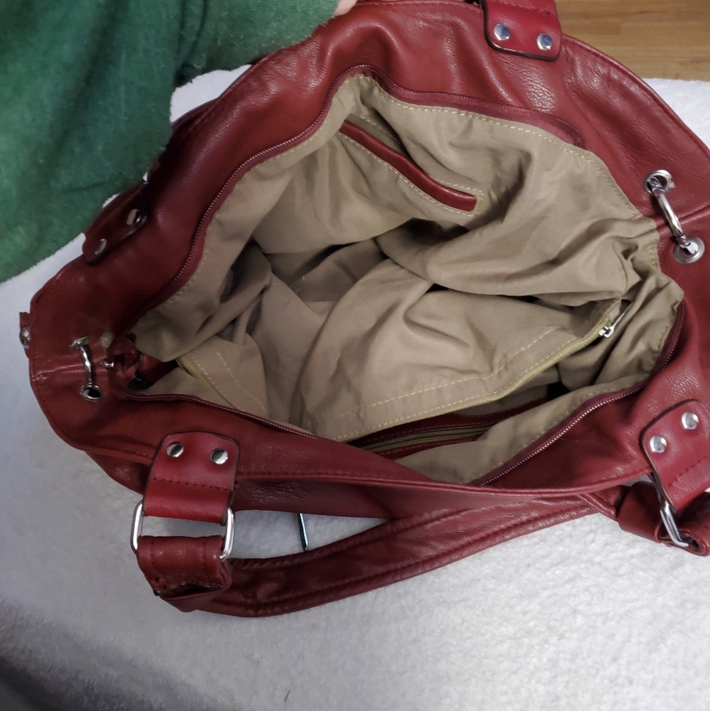 Drk Red Purse - image 3